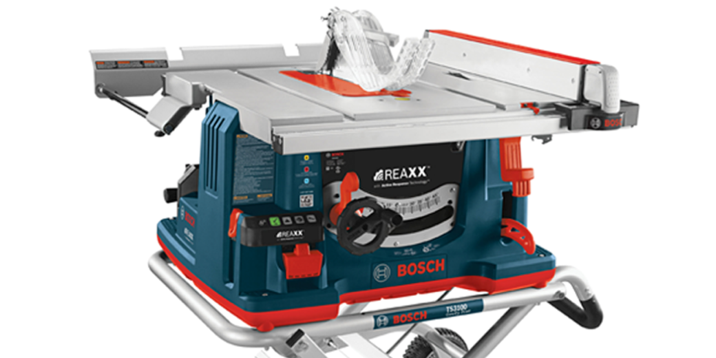 Bosch REAXX Table Saw with 