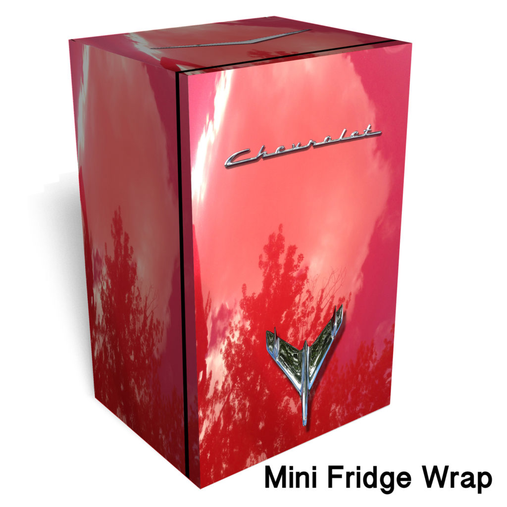 RM Wraps Mini-Fridge Wraps - Chevrolet