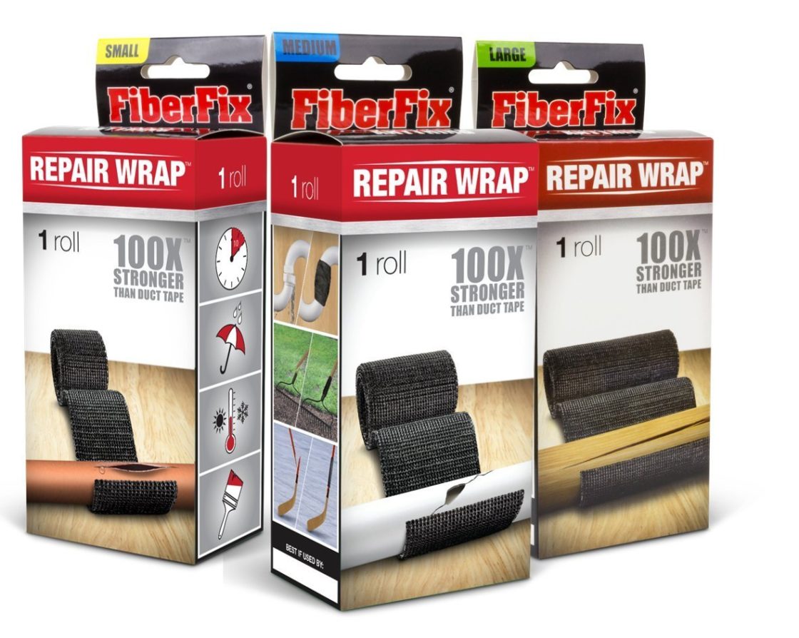 FiberFix Repair Wrap —100x Stronger than Duct Tape - GarageSpot