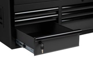 the new husky tool chest, rolling cabinet & workbench