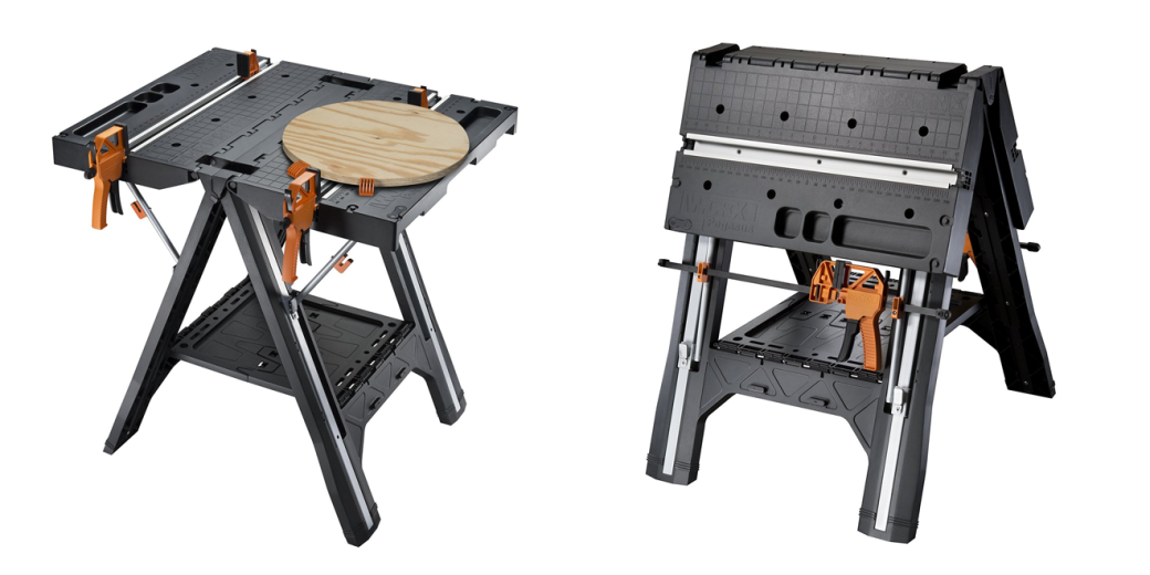A Portable Work Table &amp; Sawhorse in One - GarageSpot