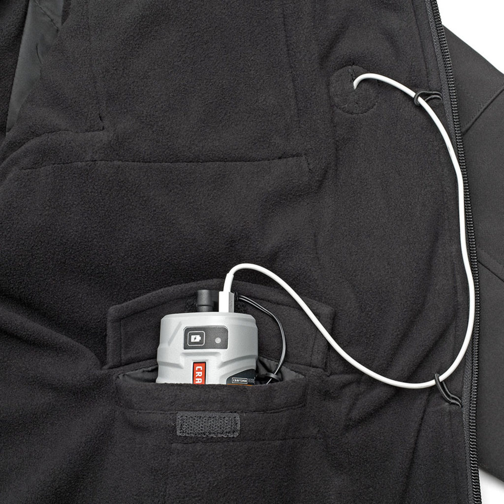 Craftsman Heated Jacket - Battery Pocket