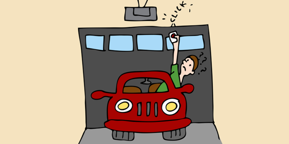 Garage Door Opener Not Working? Check the Lights and Get These ... - Garage Door Remote Not Working Cartoon 960x480