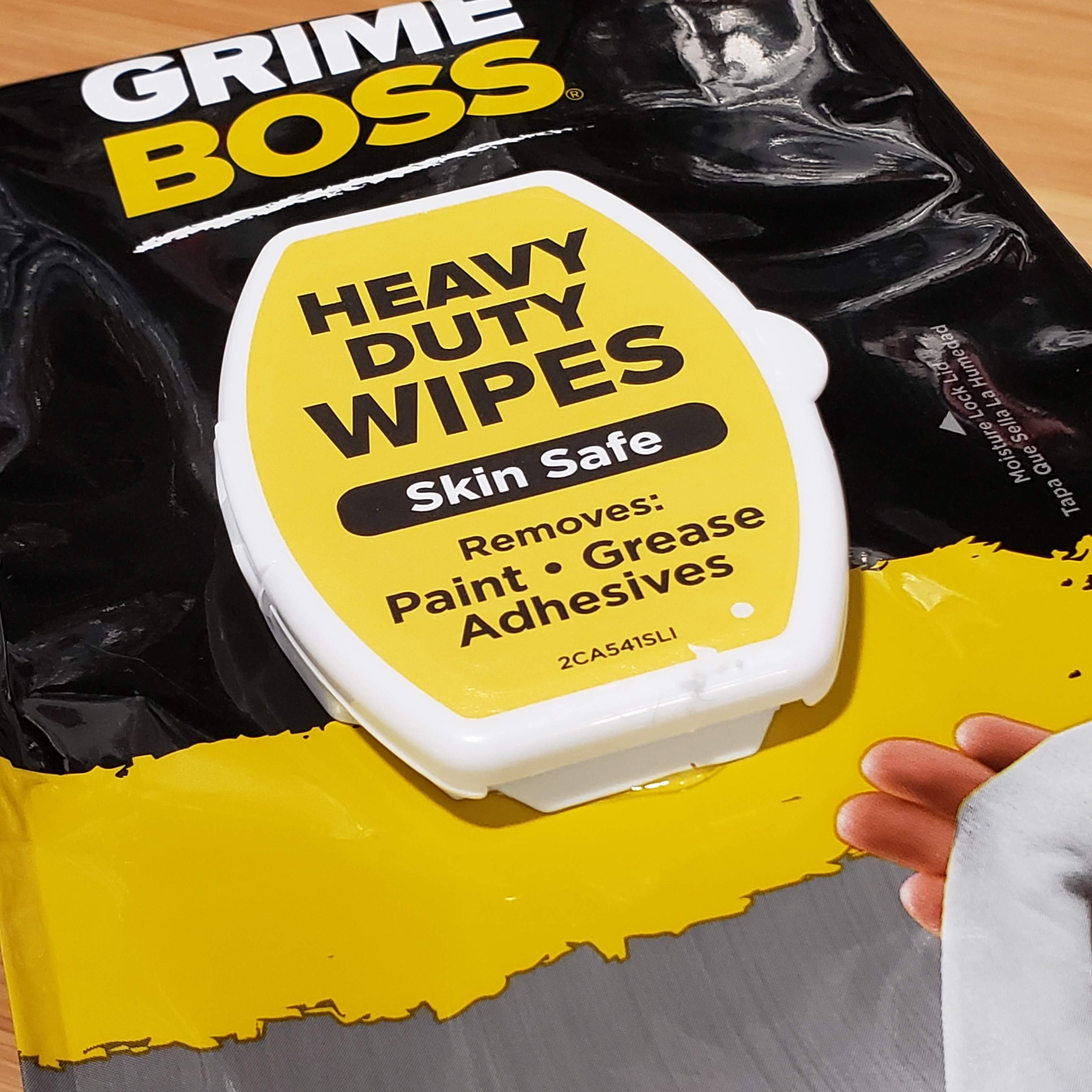 GRIME BOSS Heavy Duty Surface & Hand Wipes Review - GarageSpot