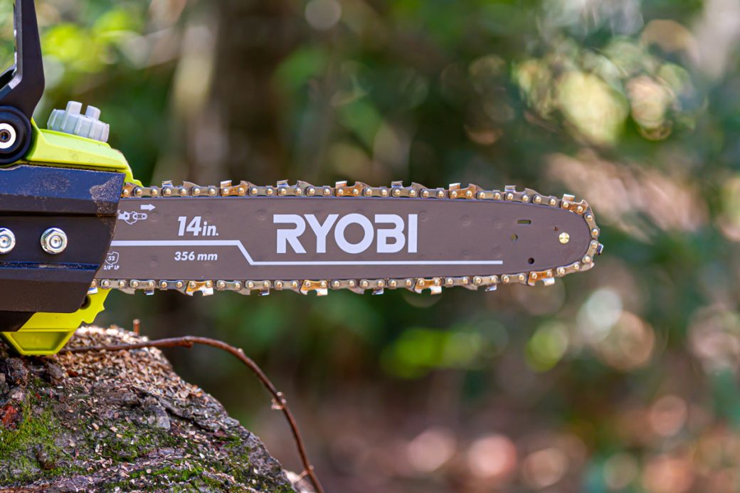 Hands On: RYOBI 14" 40V Brushless Cordless Chainsaw - GarageSpot