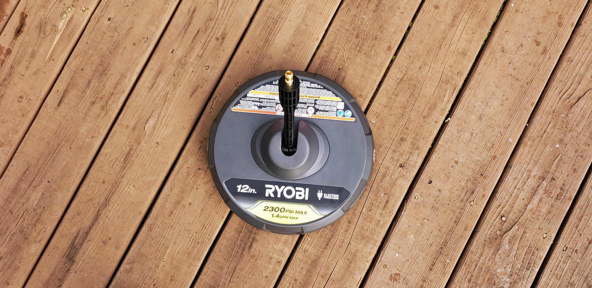 Hands On RYOBI 12" Surface Cleaner Review GarageSpot