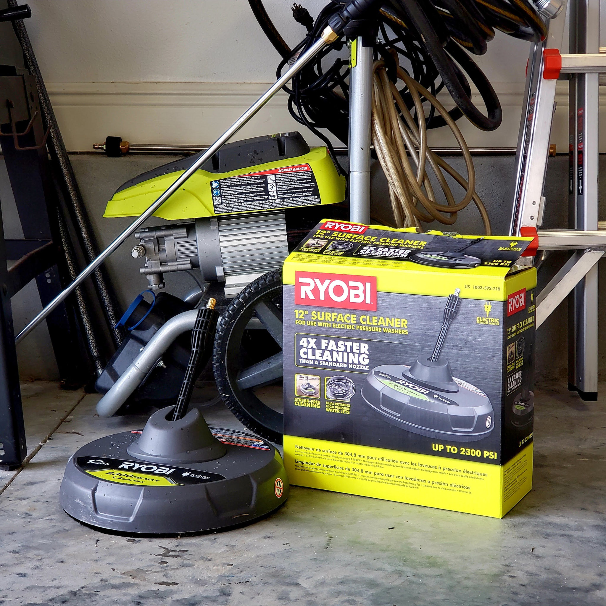 Hands On RYOBI 12" Surface Cleaner Review GarageSpot