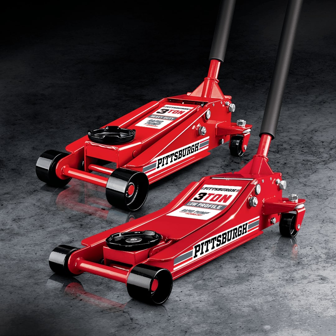 Pittsburgh 3 Ton Low Profile Floor Jack Review - GarageSpot