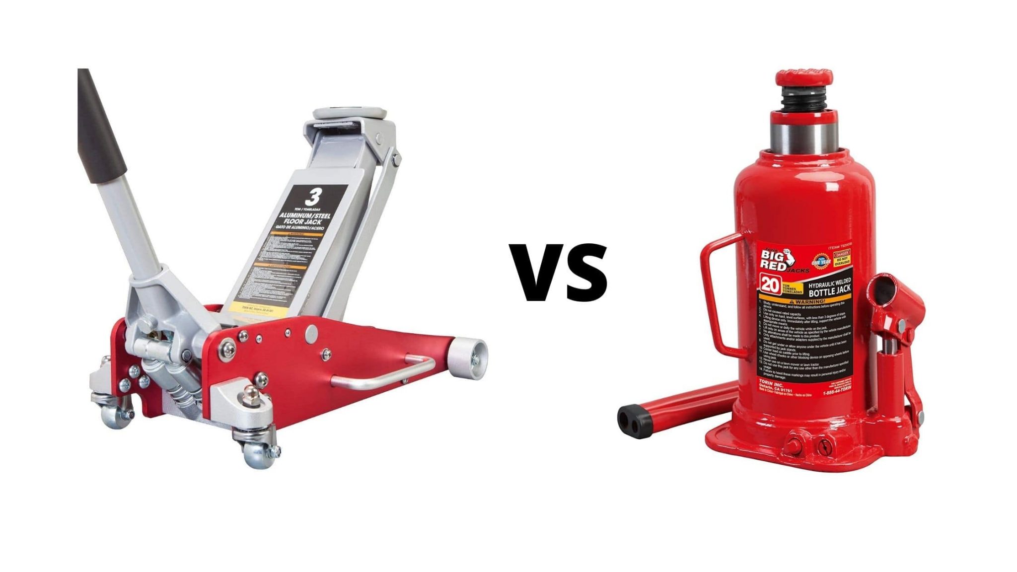 Bottle Jack vs. Floor Jack Which One to Use GarageSpot