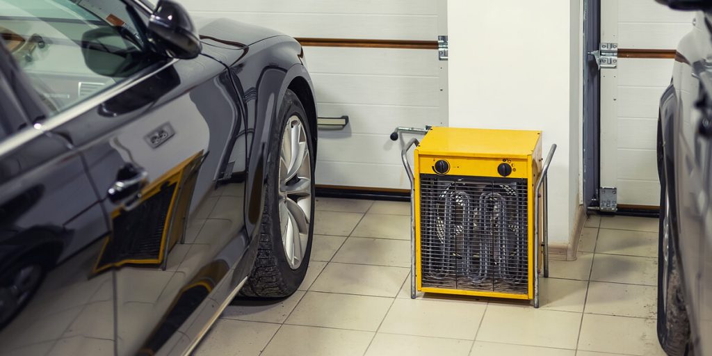 Electric Vehicle Charging Garage Heaters - Ajay Delphinia