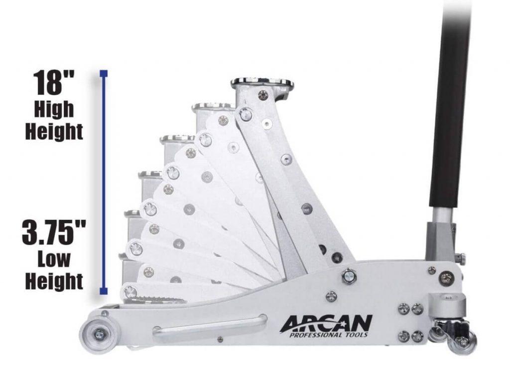 Arcan Alj T Aluminum Floor Jack Review Garagespot