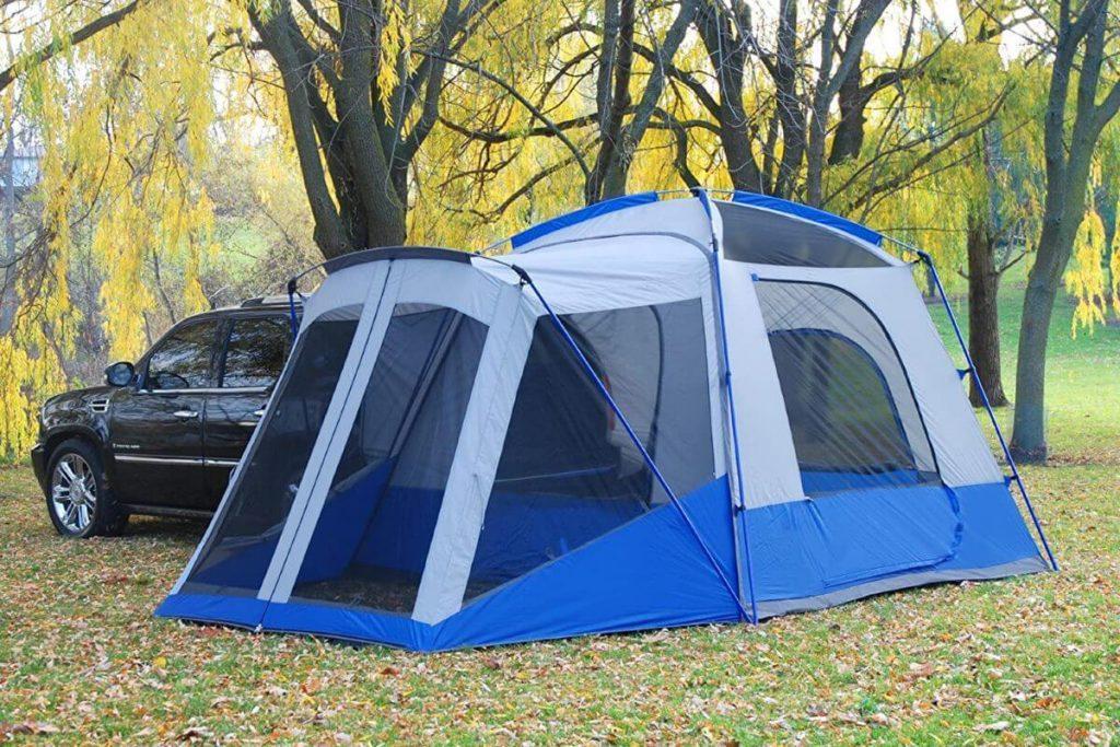 Napier Sportz SUV Tent - privacy flaps open