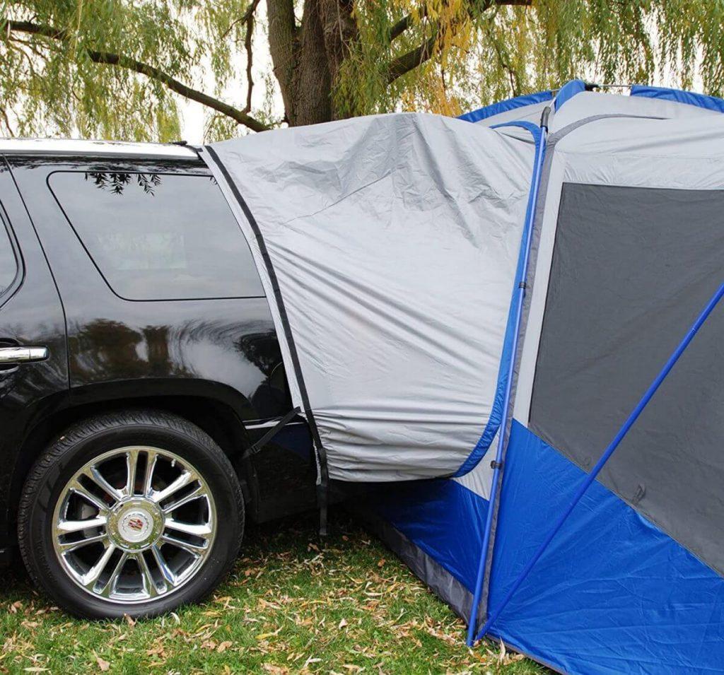 Napier Sportz SUV Tent fitted to vehicle
