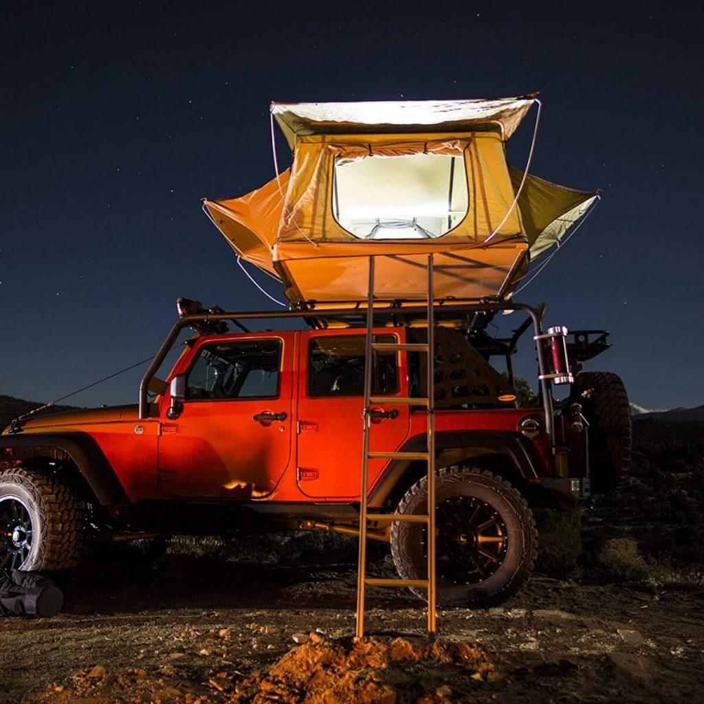 Smittybilt Tent on a Jeep
