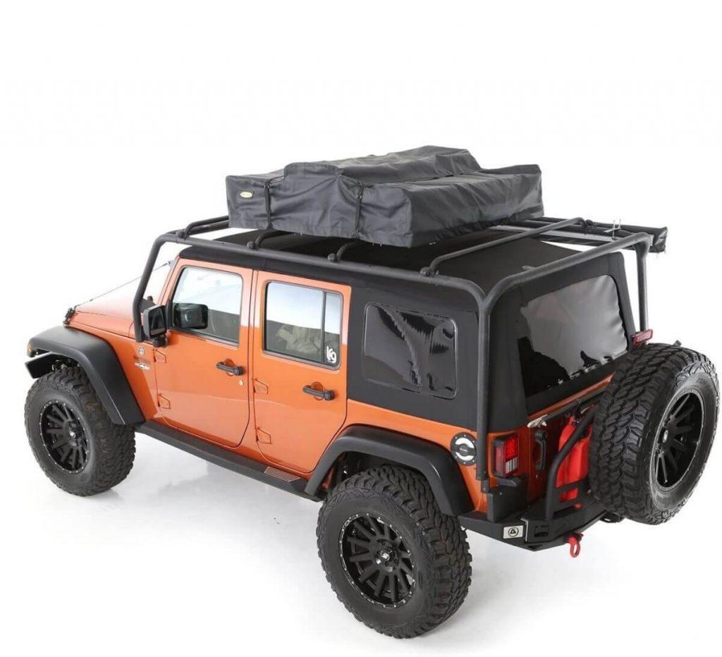 Smittybilt Overlander Tent folded