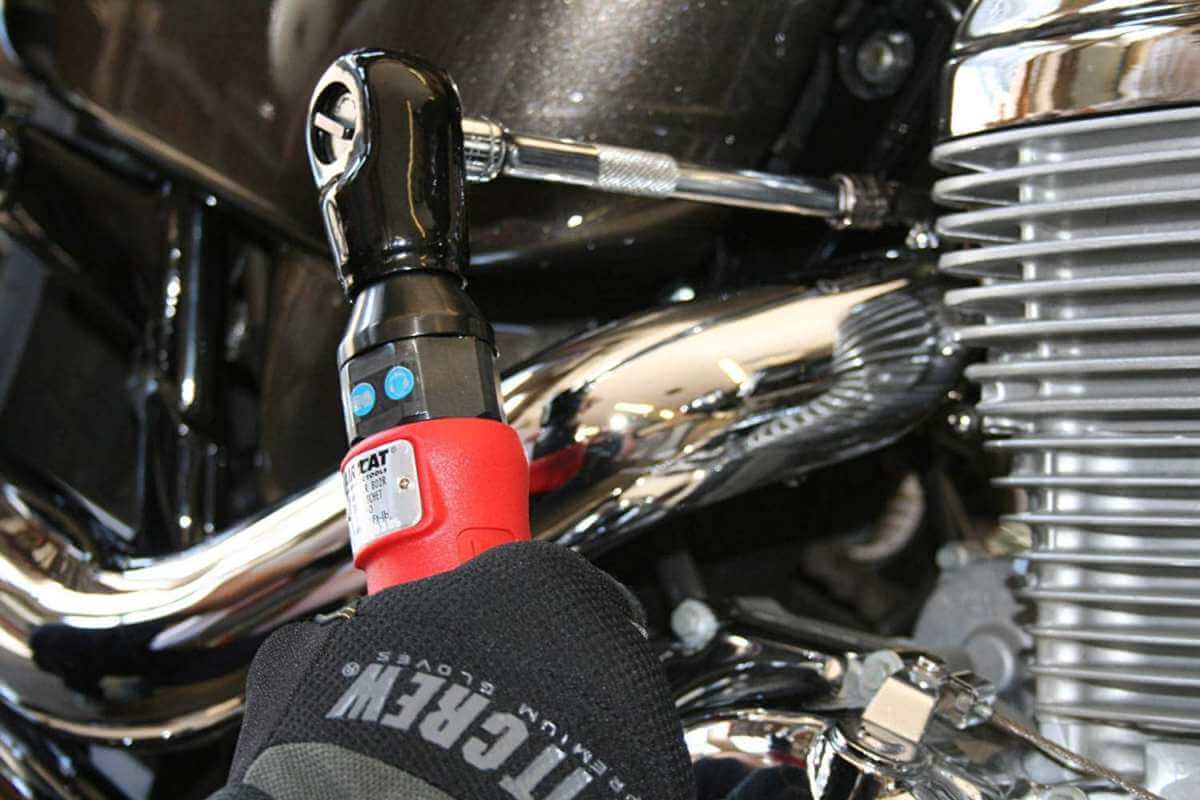 Aircat air ratchet used on motorcycle