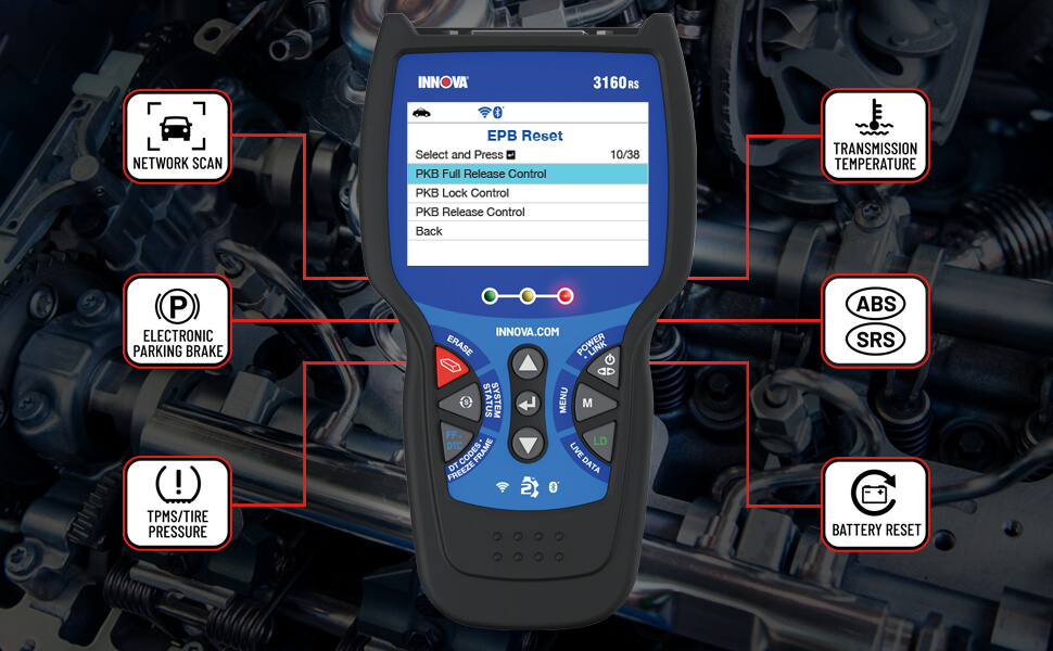 INNOVA‌ ‌3160RS‌ ‌Pro‌ ‌OBD2‌ ‌Scanner‌ ‌Review - GarageSpot