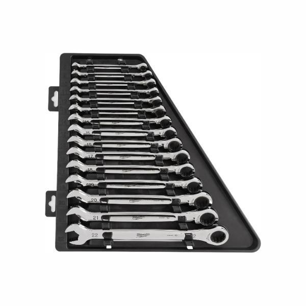 Milwaukee 15 pc Metric Combination Wrench Set