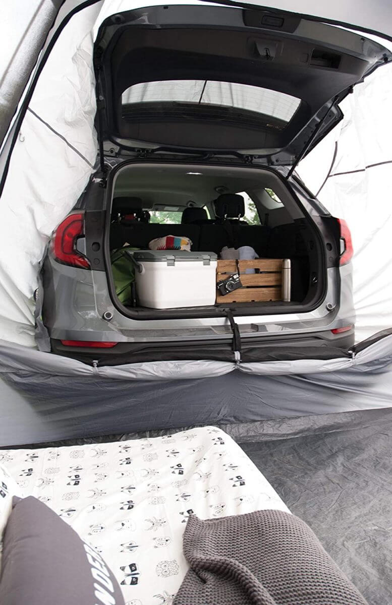 Napier Backroadz SUV Tent - Trunk view