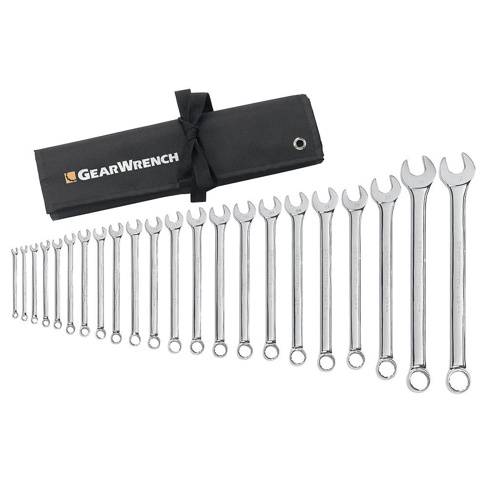 GEARWRENCH Metric Combination Wrench Set