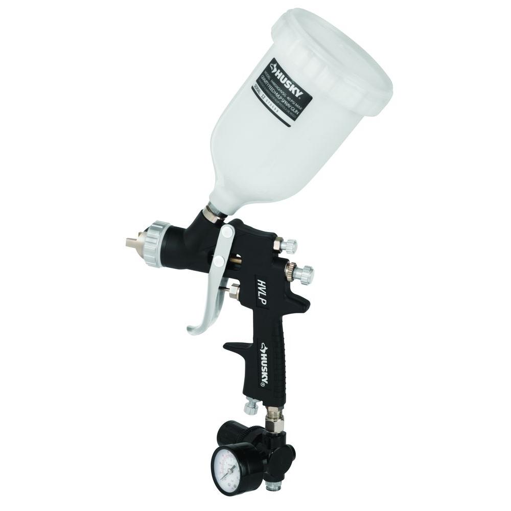 Husky Gravity Feed Composite HVLP Spray Gun