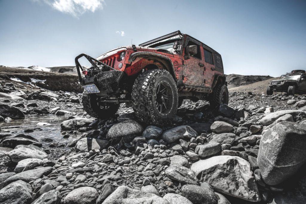 Off-road Jeep