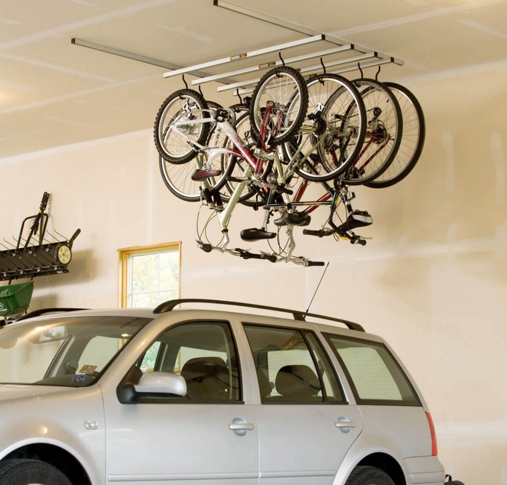 Saris ceiling bike rack