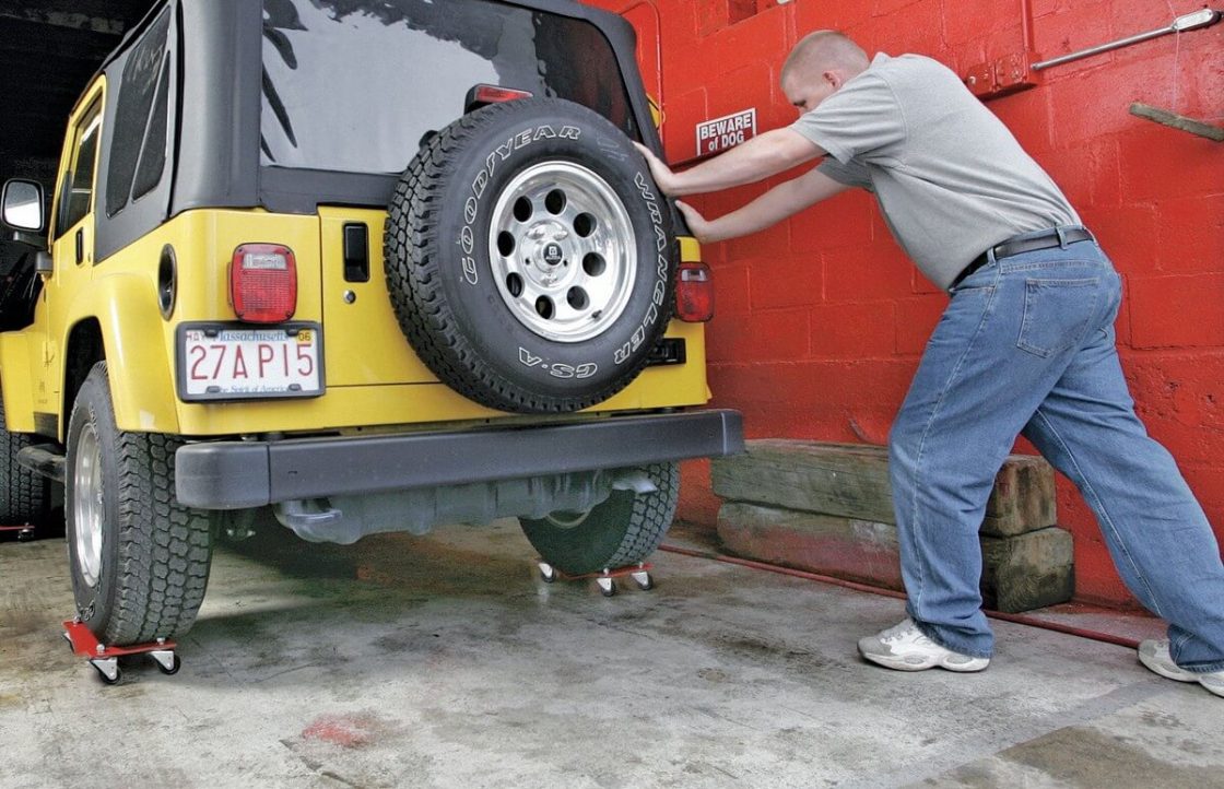 7 Best Car Dollies to Move Cars Around the Garage Effortlessly