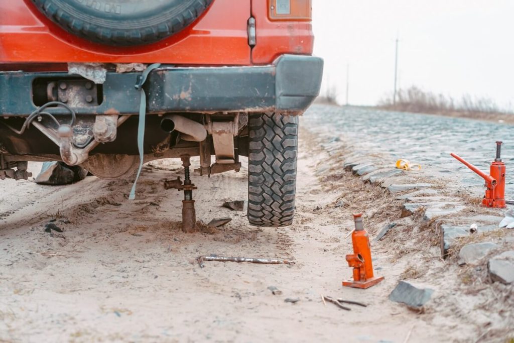 Off-Road bottle jack